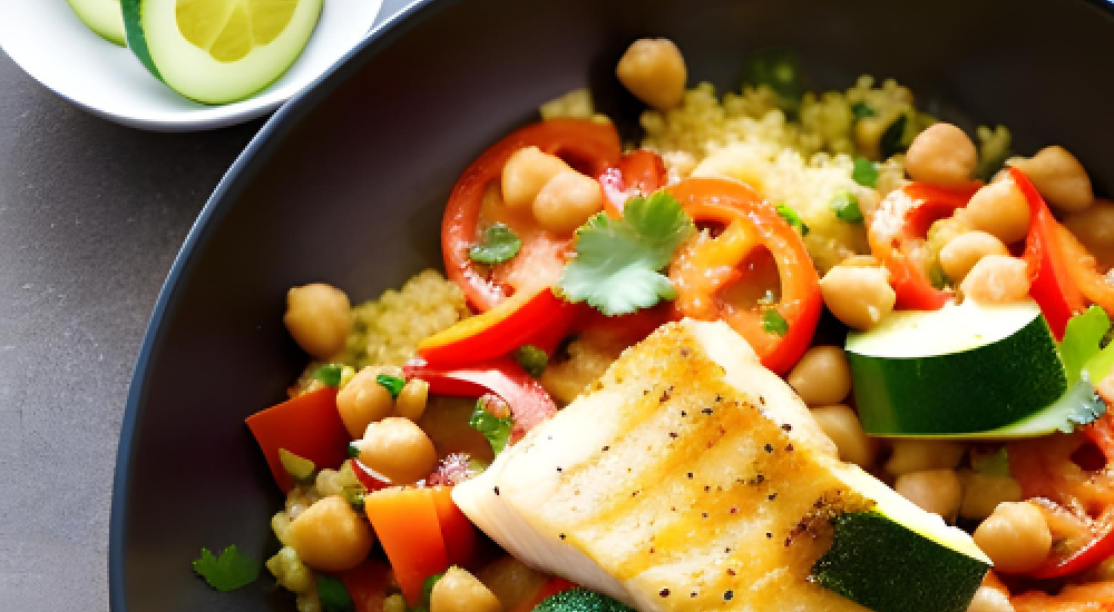 Couscous de légumes et de poissons