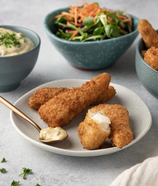 Nuggets de tacaud croustillants