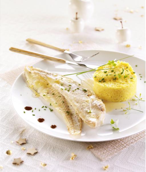 Filets d'églefin et légumes nappés d'une sauce armoricaine - Les